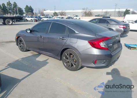 2020 Honda Civic Sport из США, поврежденный, VIN 19XFC2F80LE019492